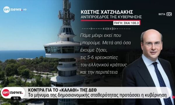 Κόντρα για το «καλάθι» της ΔΕΘ: Το μήνυμα της δημοσιονομικής σταθερότητας προτάσσει η Κυβέρνηση – Ομαδικά πυρά από την αντιπολίτευση