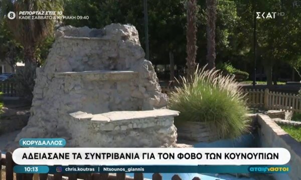 Κορυδαλλός: Αδειάσανε τα συντριβάνια για τον φόβο των κουνουπιών