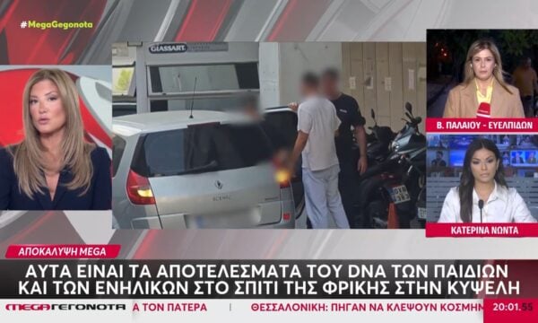 Κυψέλη: Αυτά είναι τα αποτελέσματα του DNA των παιδιών στο σπίτι της φρίκης – Αποκάλυψη MEGA