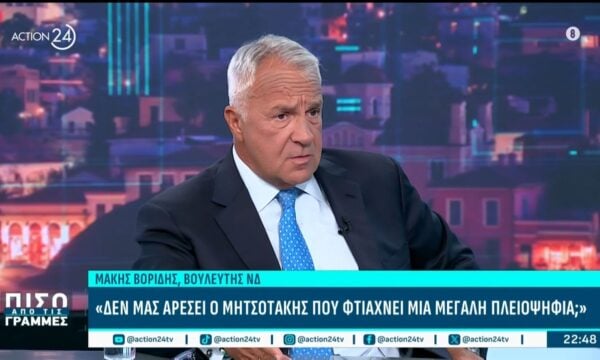 Μ. Βορίδης: «Ο Σαμαράς μας έδωσε την ευκαιρία να διευκρινίσουμε ότι δεν έχουμε σχέση με τη woke ατζέντα»