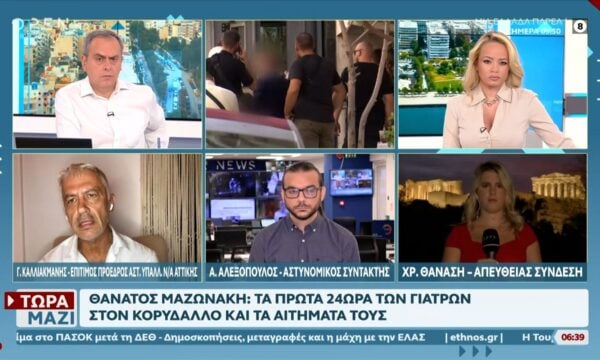 Μαζωνάκης: Τα πρώτα 24ωρα των γιατρών στον κορυδαλλό και τα αιτήματα τους