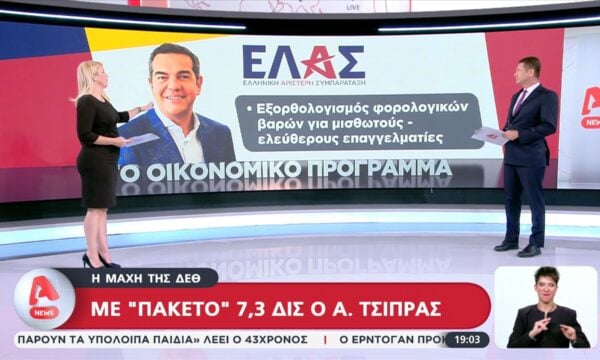 Με “πακέτο” 7.3 δις ο Αλέξης Τσίπρας στη ΔΕΘ