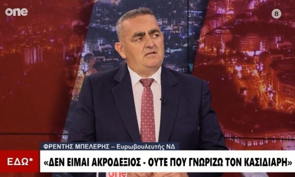 Μπελέρης: Έχουμε μάθει ως Έλληνες μόνο να γκρινιάζουμε – Αγανακτώ όταν ακούω να υμνούν τον κομμουνισμό