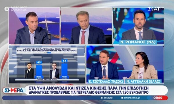 Ν. Αγγελάκη: «Η ΕΛ.ΑΣ. στην εκτίμηση ψήφου παίρνει 17%»