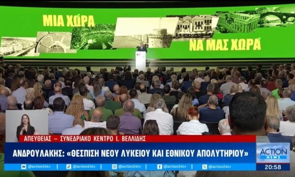 Ν.Ανδρουλάκης: «Θεσπίζουμε νέο σύστημα πρόσβασης στην ανώτατη εκπαίδευση – Αυξάνουμε την χρηματοδότηση στα ΑΕΙ – Φέρνουμε νέο νόμο για τα μη κρατικά ΑΕΙ αφού αναθεωρήσουμε το σύνταγμα»