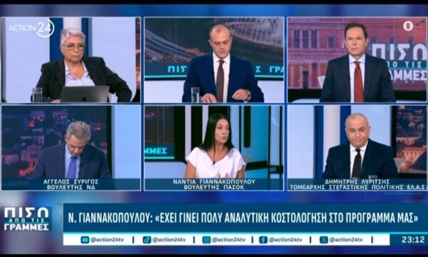 Ν. Γιαννακοπούλου: «Έχει γίνει αναλυτική κοστολόγηση στο πρόγραμμα μας»