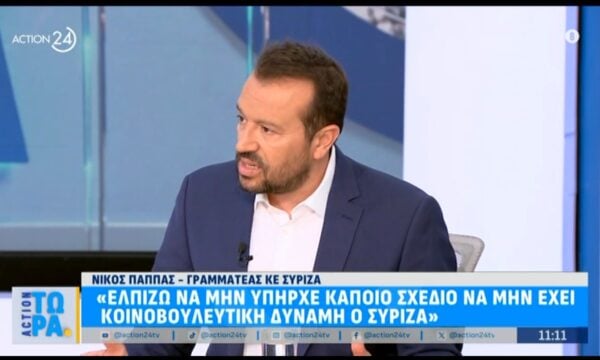 Ν. Παππάς: «Ο Γ. Βαρουφάκης είναι η αιχμή του δόρατος της άποψης ότι εμείς είμαστε ένα μάτσο προδότες»