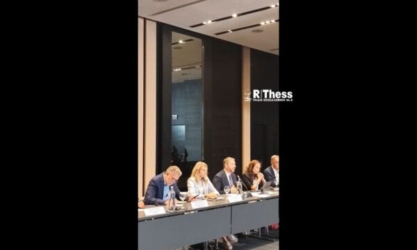 Νίκος Ανδρουλάκης – Συνέντευξη τύπου του προέδρου του ΠΑΣΟΚ στην Θεσσαλονίκη