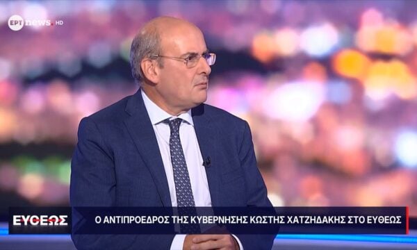 Ο αντιπρόεδρος της Κυβέρνησης, Κωστής Χατζηδάκης, στο «Ευθέως» | Μέρος Α’