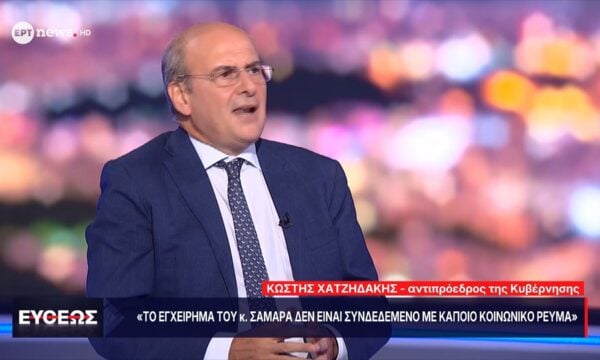Ο αντιπρόεδρος της Κυβέρνησης, Κωστής Χατζηδάκης, στο «Ευθέως» | Μέρος Β’