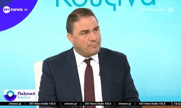 Ο Εκπρόσωπος Τύπου του ΠΑΣΟΚ Κώστας Τσουκαλάς στο ΕΡΤ news