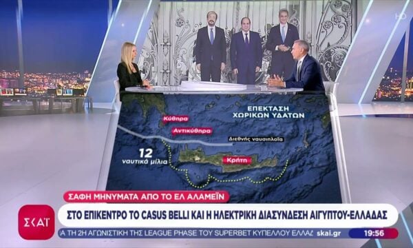 Ο Κ.Φίλης για την ελληνική απάντηση στο Casus Belli, τα 12 μίλια και την τριμερή με Αίγυπτο & Κύπρο