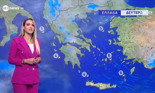 O καιρός την Δευτέρα (21/09)