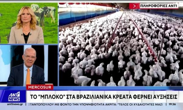 Ο Τάσος Τέλλογλου για το μπλόκο στα βραζιλιάνικα κρέατα