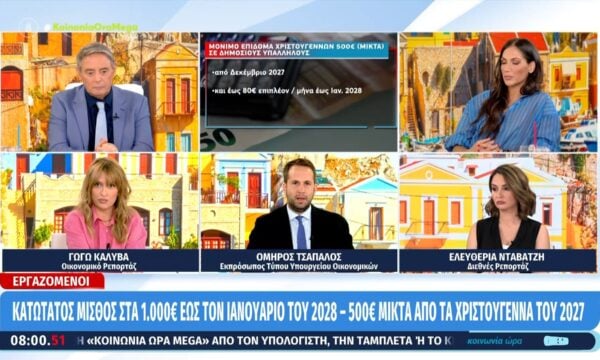 Ο. Τσάπαλος: «Επέκταση της επιδότησης στο πετρέλαιο κίνησης και τον Οκτώβριο»