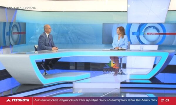 Ο Βουλευτής ΝΔ Φθιώτιδας Γιάννης Οικονόμου στο STAR