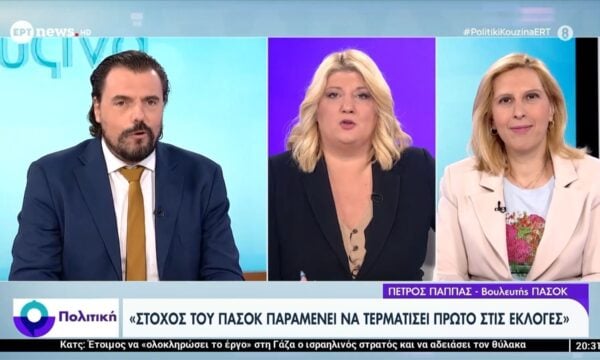 Ο βουλευτής του ΠΑΣΟΚ, Πέτρος Παππάς, στο ΕΡΤnews