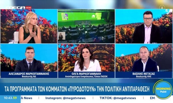 Ολ. Μαρκογιαννάκη: «Δεν μας αφορούν τα σενάρια συνεργασίας»