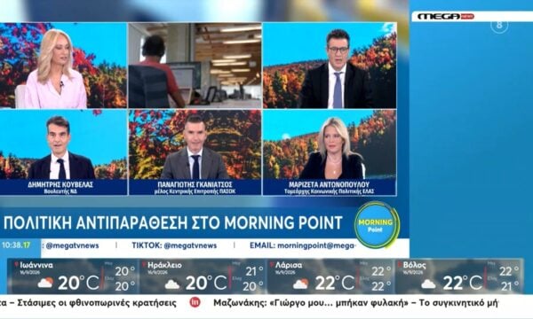 Π. Γκανιάτσος: «Δυστυχώς και άλλα στελέχη της ΝΔ υιοθέτησαν τις απόψεις Μαρινάκη για το επίδομα ανεργίας»