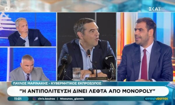 Π. Μαρινάκης: «Το ΠΑΣΟΚ μπήκε σε μια πολιτική του ”δεν πληρώνω” – Είπε τους συνεπείς που πληρώνουν φόρους, κορόιδα»