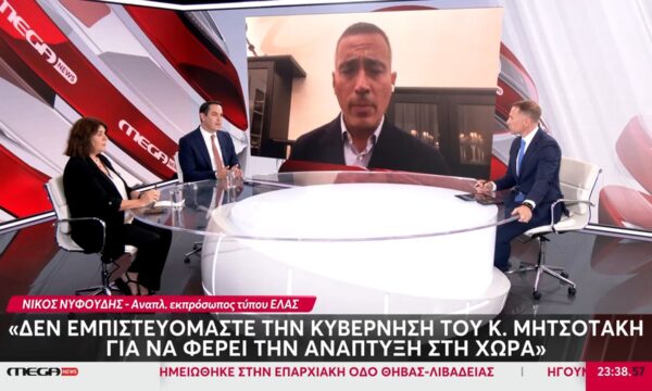 Πολιτική αντιπαράθεση για την ακρίβεια μεταξύ Β. Λιάκου, Ε. Χαλάτση και Ν. Νυφούδη