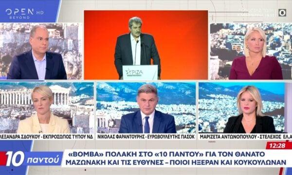Πολιτική αντιπαράθεση Σδούκου, Φαραντούρης και Αντωνοπούλου