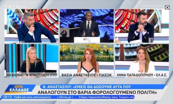 Πολιτική αντιπαράθεση Βολουδάκη,Αναστασίου και Παπαδοπούλου