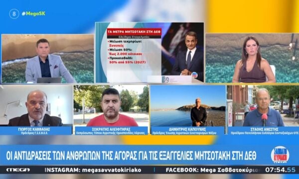 Πρόεδρος Γ.Σ.Ε.Β.Ε.Ε.: «Τα μέτρα προκάλεσαν απογοήτευση και οργή»