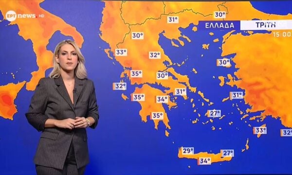 Πρόγνωση καιρού 07/09/2026 – Νικολέτα Ζιακοπούλου