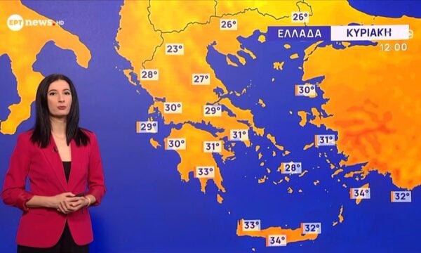 Πρόγνωση καιρού 12/09/2026 – Αναστασία Τυράσκη