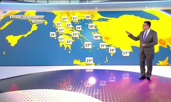 Πρόγνωση Καιρού | 19/09/2026
