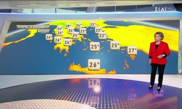 Πρόγνωση Καιρού | 22/09/2026