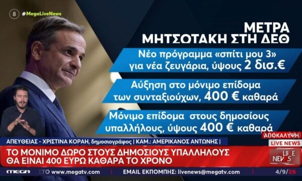 Πρόγραμμα «Σπίτι Μου 3» για νέα ζευγάρια θα ανακοινώσει αύριο ο Πρωθυπουργός στη ΔΕΘ