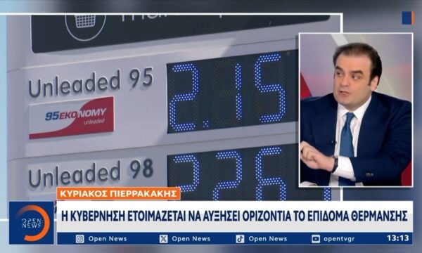 Προβληματισμός σε νοικοκυριά και επιχειρήσεις από την άνοδο στις τιμές των καυσίμων