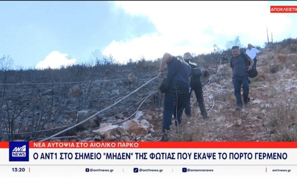 Πυρκαγιά στον Άγιο Βασίλειο: Στο “μικροσκόπιο” το αιολικό πάρκο – Νέα πρόσωπα στο “κάδρο” των ευθυνών