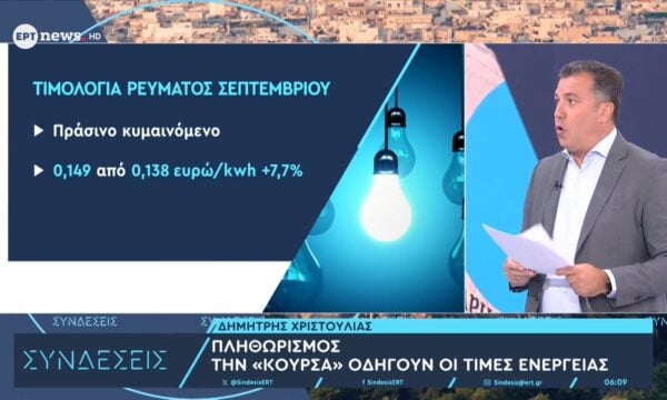 Ρεύμα: Αυξήθηκαν οι τιμές στα πράσινα τιμολόγια