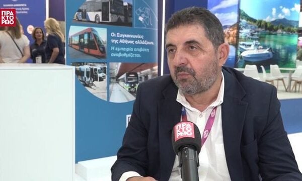 Συνέντευξη με τον διευθύνοντα σύμβουλο της ΣΤΑΣΥ, Αθαν. Κοτταρά στο περίπτερο της ΣΤΑΣΥ στη 90η ΔΕΘ