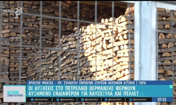 Τα καυσόξυλα η προσιτή εναλλακτική θέρμανσης