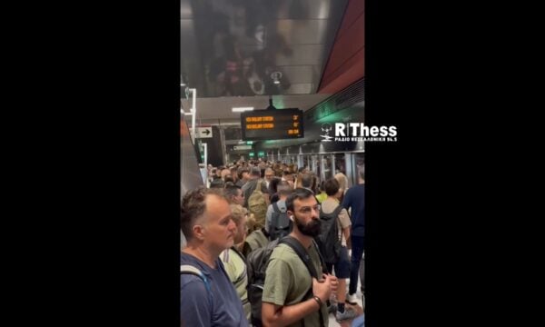 Ταλαιπωρία στο Μετρό Θεσσαλονίκης – Από μία τροχιά οι συρμοί σε πέντε σταθμούς