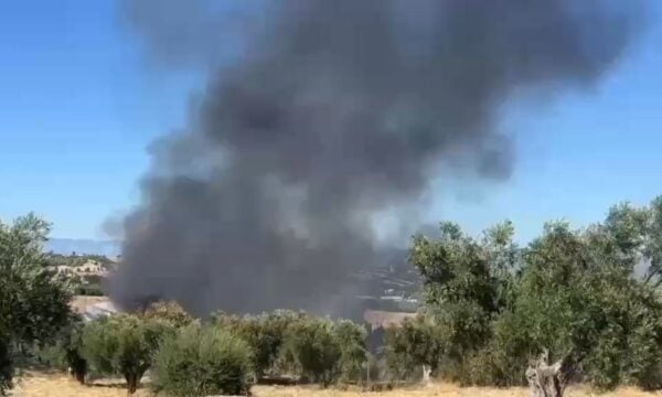 Τανάγρα: Οι πρώτες εικόνες από το σημείο που συνετρίβη το Phantom