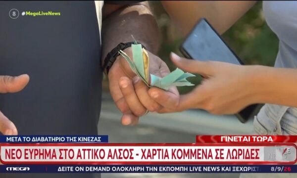 Τελευταία εξέλιξη στην υπόθεση της Γιου Τινγκ: Βρέθηκαν χαρτιά κομμένα σε λωρίδες στο Αττικό Άλσος