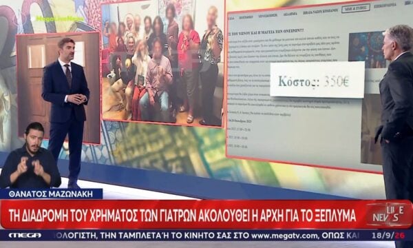 Θάνατος Μαζωνάκη: Την πορεία του μαύρου χρήματος από τα ιατρεία ακολουθούν οι Αρχές