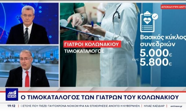 Το ιατρείο της οδού Καρνεάδου, με τις “χρυσές” χρεώσεις, έχει μπει στο μικροσκόπιο των ελεγκτικών Αρχών