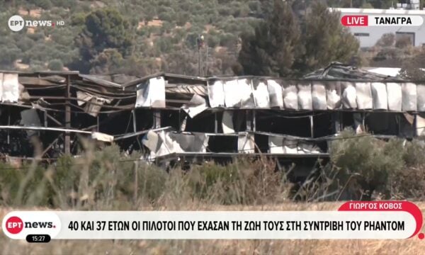 Τρισάγιο από τον Αρχιεπίσκοπο Ιερώνυμο στην μνήμη των 2 πιλότων