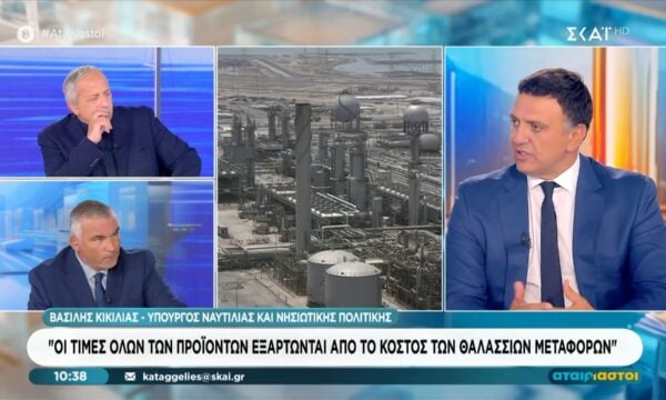 Β. Κικίλιας: «Θέλουμε να βάλουμε ανάχωμα στην ακρίβεια»
