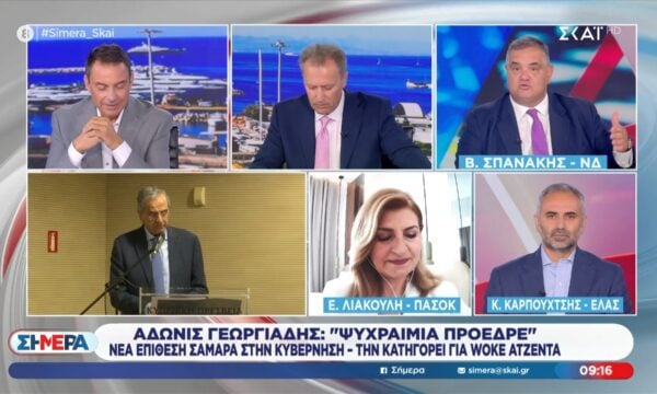 Β. Σπανάκης: «Ο κ. Σαμαράς έρχεται να ταυτιστεί με αυτούς που θέλουν να ρίξουν τον Μητσοτάκη»
