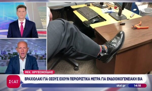 Βραχιολάκι για όσους έχουν περιοριστικά μέτρα για ενδοοικογενειακή βία