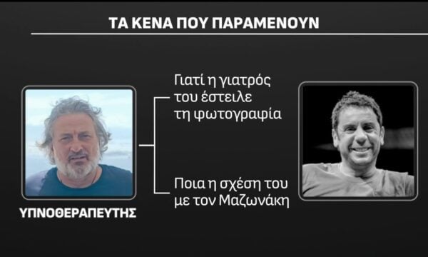 Υπόθεση Μαζωνάκη: Οι καταθέσεις των κατηγορούμενων & τα άλυτα ερωτήματα