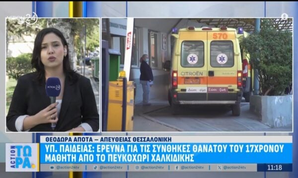Υπουργείο Παιδείας: Έρευνες για τις συνθήκες θανάτου του 17χρονου μαθητή από το Πευκοχώρι Χαλκιδικής