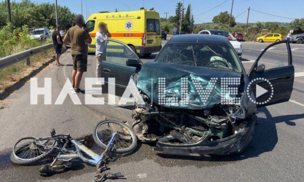Τραγωδία στον Πύργο: 17χρονος επιβάτης αυτοκινήτου νεκρός στη σφοδρή καραμπόλα – 4 τραυματίες